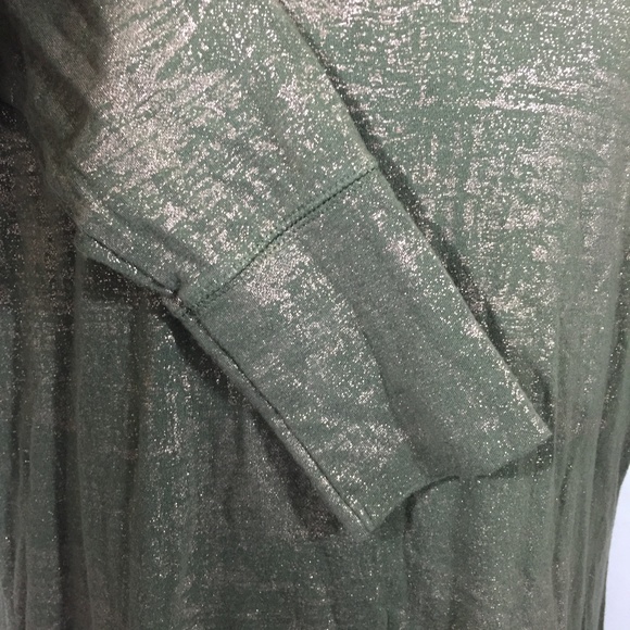 ana (a new approach) shinny long sleeve size S - Picture 2 of 8